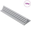 vidaXL Gewindestange 800 pcs Silber Stahl