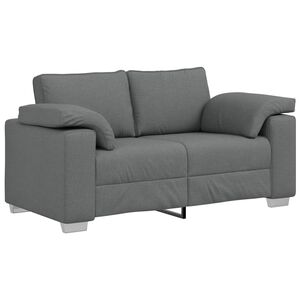 vidaXL Sofa Dunkelgrau 160 x 80 x 82 cm Stoff