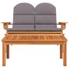 vidaXL 2-tlg. Garten-Lounge-Set Adirondack Massivholz Akazie
