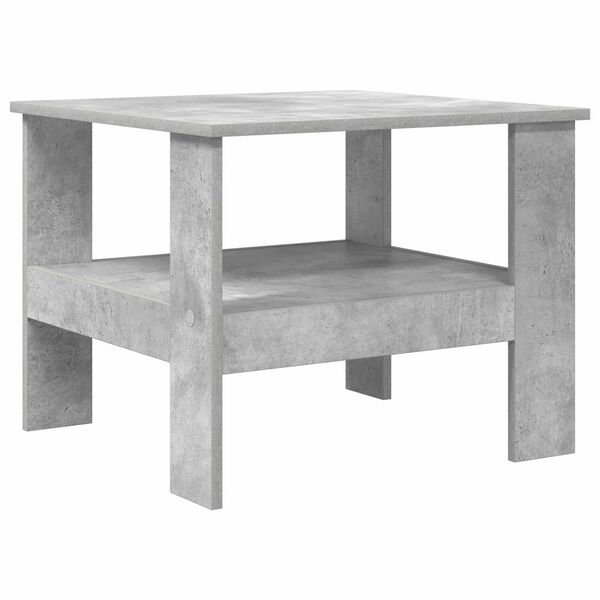 vidaXL Couchtisch Beton Grau 57 x 55 x 45 cm Holzwerkstoff