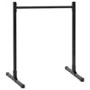 vidaXL Dip-Stationen 2 pcs Schwarz 109 x 90 x 105 cm