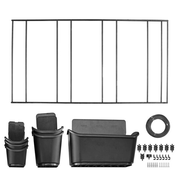 Nature Vertikale Garten-Pflanzwand Komplettset