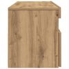 vidaXL TV-Schrank mit LED Artisan-Eiche 120x35x40 cm Holzwerkstoff