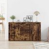 vidaXL Sideboard Ger&auml;ucherte Eiche 120 x 36 x 69 cm Holzwerkstoff