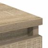 vidaXL Sideboard Sonoma-Eiche 80x35x99 cm Holzwerkstoff