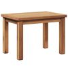vidaXL Couchtisch Braun 50 x 35 x 36 cm Teak-Massivholz