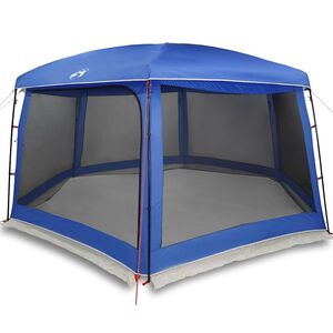 vidaXL Poolzelt mit abnehmbarem &Uuml;berzelt Netzw&auml;nden Azurblau 670x590cm