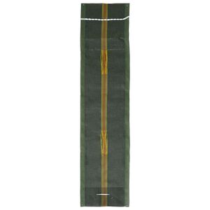 vidaXL Sands&auml;cke 100 stk. Dunkelgr&uuml;n 120 x 27 cm HDPE