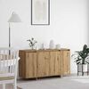 vidaXL Sideboard Artisan-Eiche 135 x 41 x 75 cm Holzwerkstoff