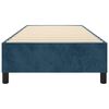 vidaXL Boxspringbettgestell Dunkelblau 90x190 cm Samt