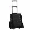 vidaXL Trolley f&uuml;r Haustiere 3-in-1 Schwarz 48x32x(57-106) cm cm Oxford-Gewebe