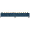 vidaXL Boxspringbettgestell Dunkelblau 80x200 cm Samt