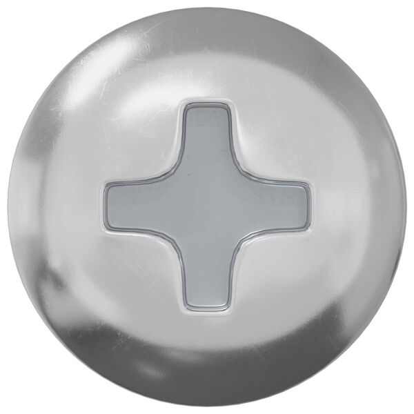 vidaXL Holzschrauben 8451 pcs Silber Stahl