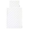 CHILDHOME Bett- und Kissenbezug Kinder 100x140 Jersey Hearts Musselin