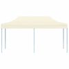 vidaXL Faltzelt Pop-Up 3x6 m Cremewei&szlig;
