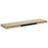 vidaXL Schwebende Wandregale 4 Stk. Eichefarben 90x23,5x3,8 cm MDF