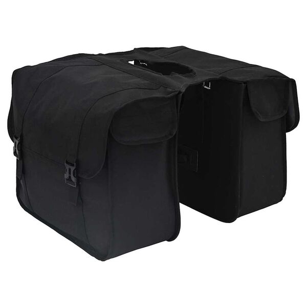 vidaXL Fahrradtasche Schwarz 18.5 x 40 x 35 cm Polyester