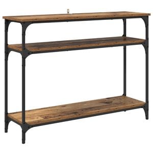vidaXL Konsolentisch Altholz 100 x 29 x 75 cm Holzwerkstoff