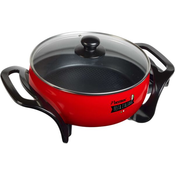 Bestron Elektrische Partypfanne APP800 Rot