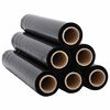 vidaXL Stretchfolie 6 Stk. Schwarz 30 &mu;m 50 cm x 300 m