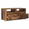 vidaXL Couchtisch mit Schubladen Altholz 90 x 50 x 45 cm Holzwerkstoff