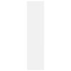 vidaXL Kleiderschrank Weiß 50x50x200 cm Holzwerkstoff