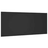 vidaXL Kopfteil Schwarz 200x1,5x80 cm Holzwerkstoff