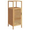 vidaXL Badezimmerschrank mit Ablage 36x33x87 cm Bambus