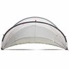 vidaXL Pool-Dome Grau und Orange 336 x 322 x 160 cm