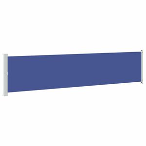 vidaXL Seitenmarkise Ausziehbar 140x600 cm Blau