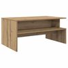 vidaXL Couchtisch Artisan-Eiche 90 x 55 x 42,5 cm Holzwerkstoff