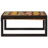 vidaXL Badregal mit Regal Mehrfarbig 60 x 50 x 23 cm Massives Altholz