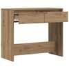 vidaXL Konsolentisch Artisan-Eiche 89x41x76,5 cm Holzwerkstoff