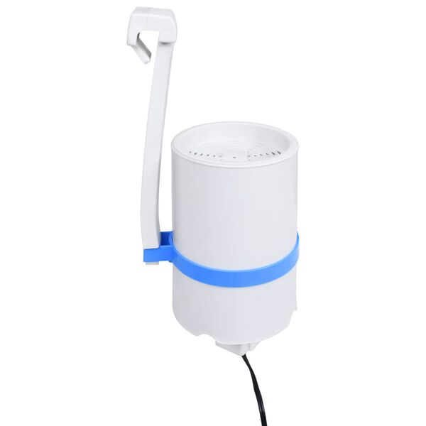 vidaXL Pool Einhängeskimmer und Pumpe mit Adapter 16 cm Kunststoff