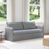 vidaXL Sofa Hellgrau Gesamtabmessungen: 196 x 82 x 85 cm (B x T x H)
