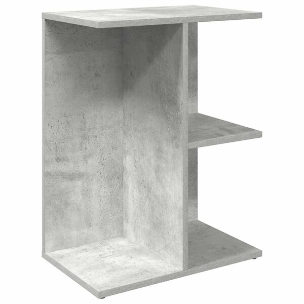 vidaXL Nachttisch Betongrau 46,5x29x61 cm Holzwerkstoff
