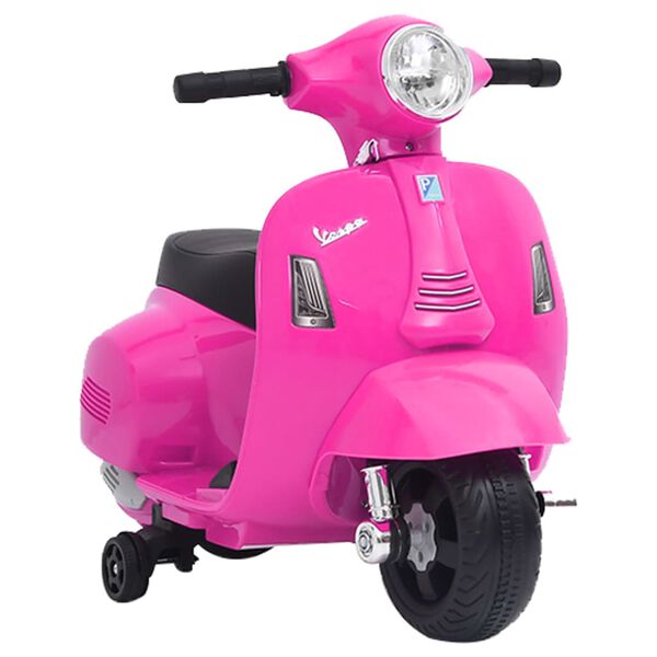 vidaXL Elektro-Kindermotorrad Vespa GTS300 Rosa