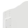 vidaXL Aufbewahrungsbett mit Kopfteil Weiß 90 x 190 cm Holzwerkstoff