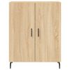 vidaXL Highboard Sonoma-Eiche 69,5x34x180 cm Holzwerkstoff
