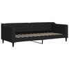 vidaXL Tagesbett Schwarz 80x200 cm Stoff