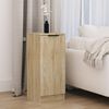 vidaXL Sideboard Sonoma-Eiche 30x30x70 cm Holzwerkstoff