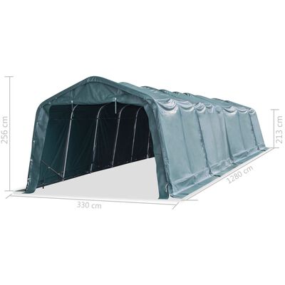 vidaXL Stahlrahmen für Zelt 3,3x12,8 m