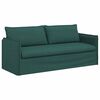 vidaXL Sofa Dunkelgr&uuml;n 196 x 82 x 85 cm Stoff