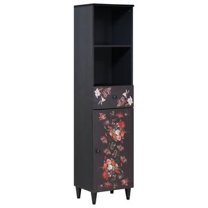 vidaXL Badezimmerschrank mit Schubladen Mehrfarbig 38 x 33,5 x 160 cm