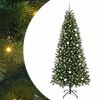 vidaXL K&uuml;nstlicher Weihnachtsbaum Gr&uuml;n 240 cm PE und PVC