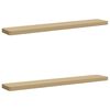 vidaXL 2-teilige Bankkissen VUGHT 2 pcs 100 % Polyester Beige
