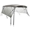 vidaXL 4-Bow Bimini-Top mit Mesh-Seitenteilen 243x(230-244)x137 cm