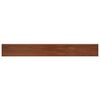 vidaXL Fensterbank Braunes Holz 100 x 15 x 4,5 cm PVC