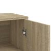 vidaXL Sideboards 2 Stk. Sonoma-Eiche 60x31x84 cm Holzwerkstoff