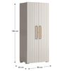 Keter Mehrzweckschrank Groove Beige und Sandfarben
